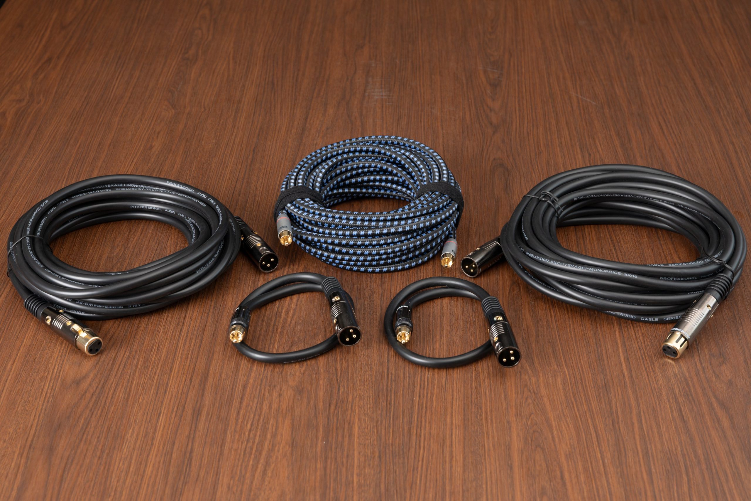 Audio cables and connectors