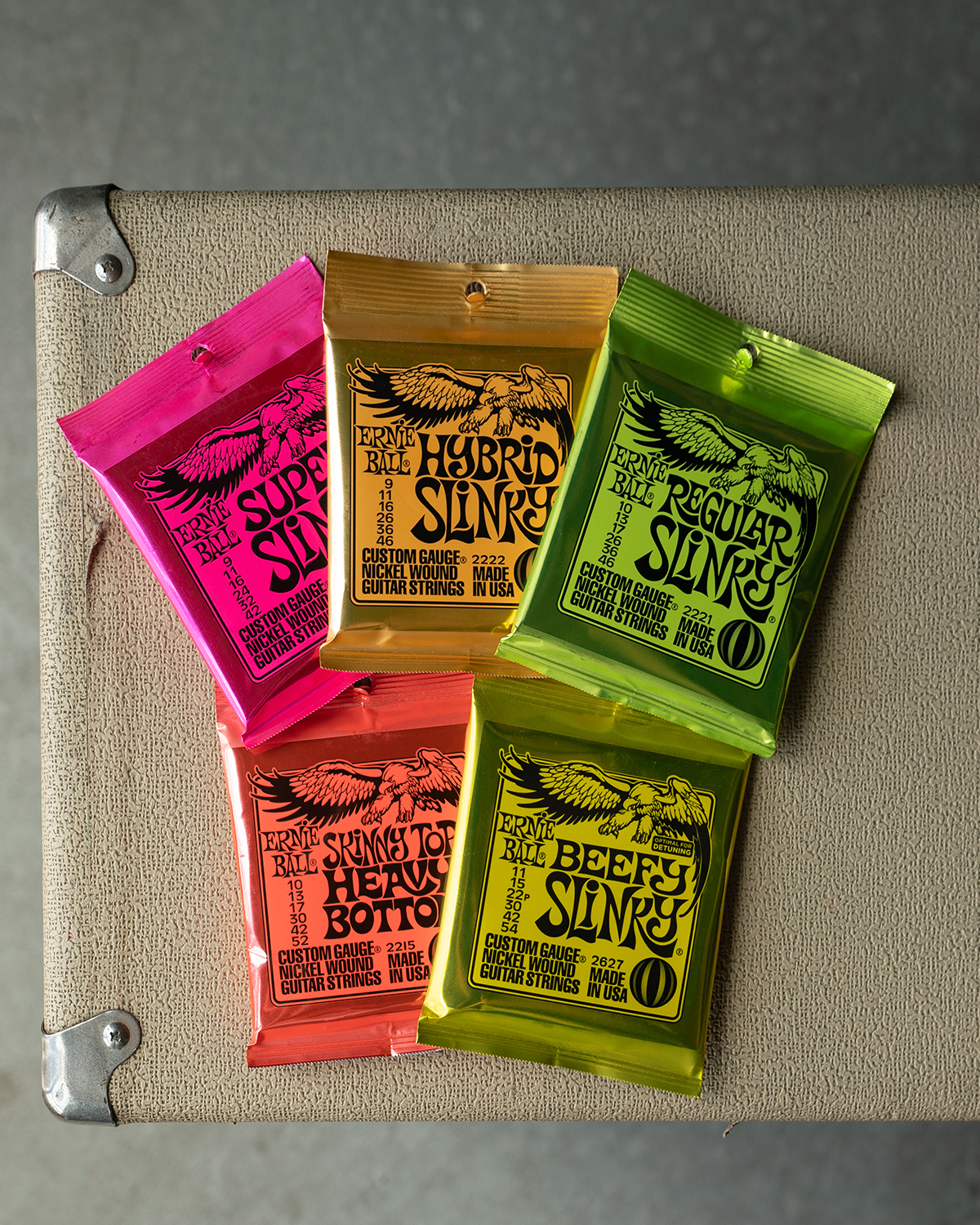 Guitar string selection